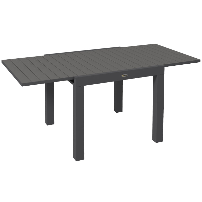 Nancy's Ramada Tuintafel - Terrastafel - Tafel voor buiten - Uitschuifbaar - Grijs