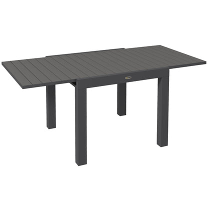 Nancy's Ramada Tuintafel - Terrastafel - Tafel voor buiten - Uitschuifbaar - Grijs