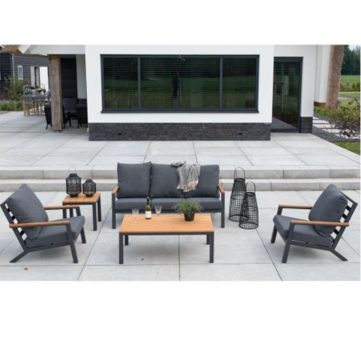 Nancy's Sunnie Lounge set - Garden set - 5-piece lounge set