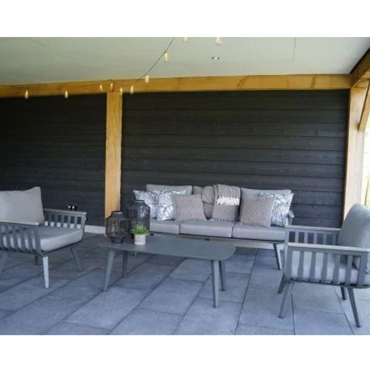 Nancy's Sanny Loungeset - 4-delige Tuin Set - Loungebank -  Lounge Set