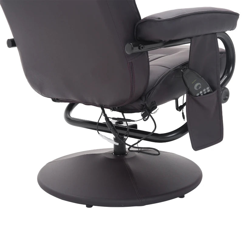 Nancy's Bobadela Massagestoel - Massage Fauteuil - Relaxstoel - Bruin - Kunstleer