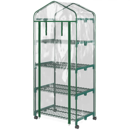 Nancy's Penafiel Foliekas - Broeikas - Kweekkas - Plantenkas - Minikas - Tuinkas - Transparant - ± 70 x 50 x 165 cm