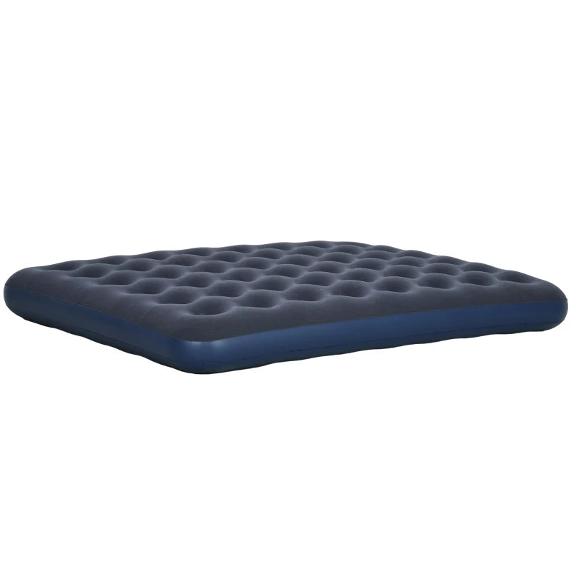 Nancy's Solda Luchtbed - Tweepersoons luchtbed - Blauw - ± 205 x 150 x 20 cm