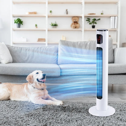 Nancy's Minde Torenventilator - Staande Ventilator - 3 Modi - 3 Snelheden - Timer - Afstandsbediening