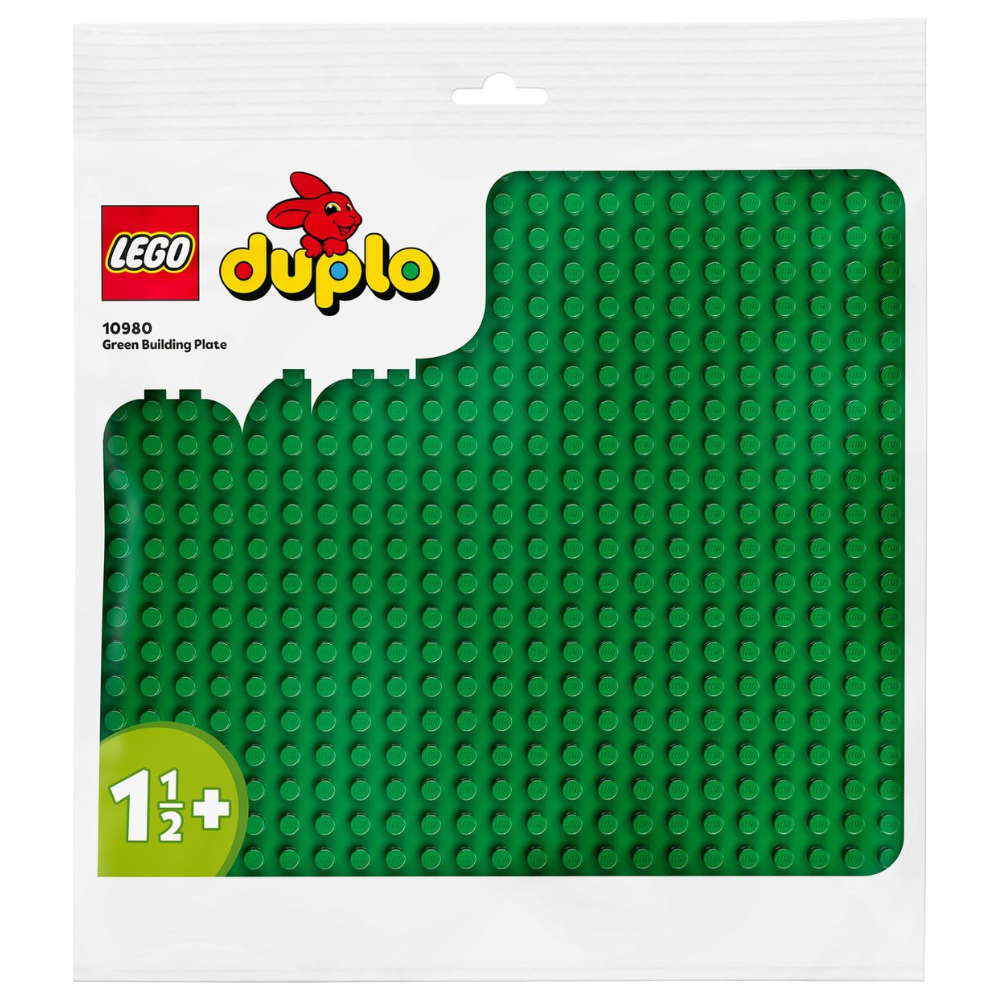 LEGO DUPLO - LEGO Building Plate - DUPLO Building Plate - Green Building Plate 38 x 38 cm - LEGO 10980