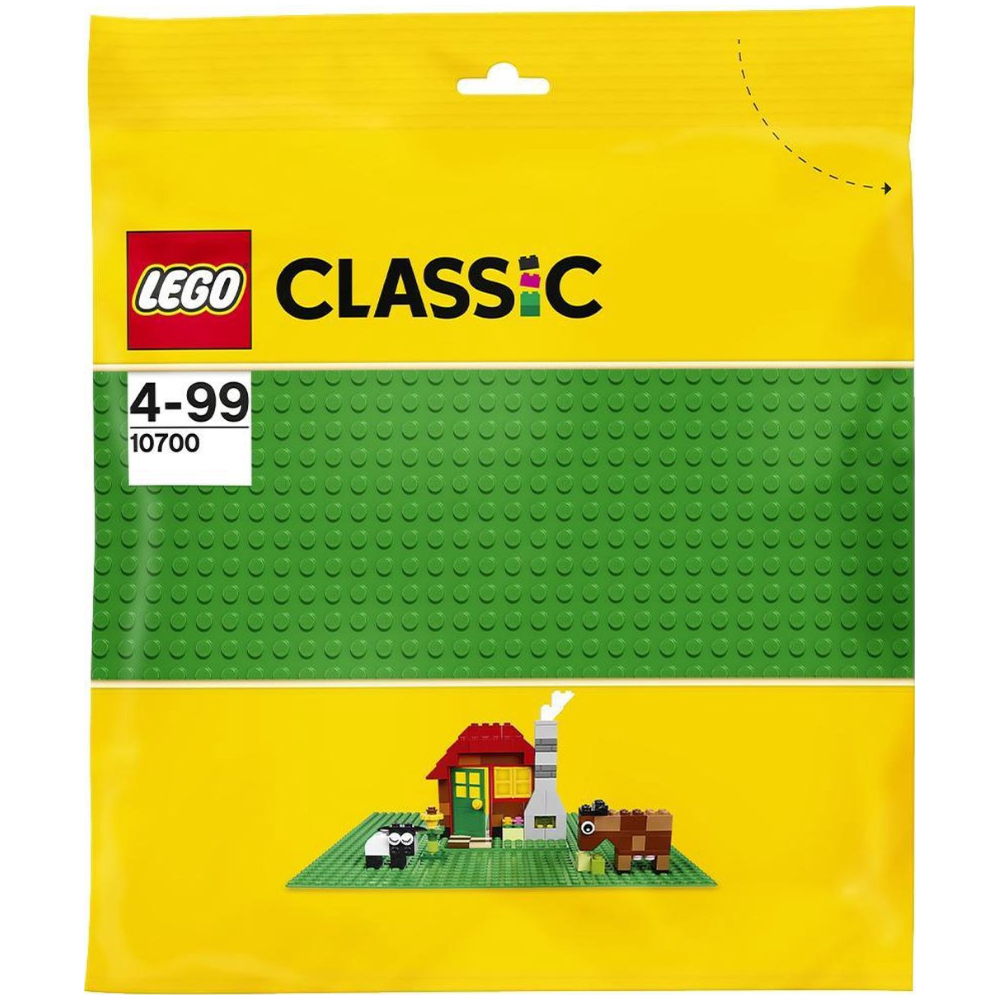 LEGO Classic - LEGO Building Plate - Green Building Plate 25 x 25 cm - LEGO 10700