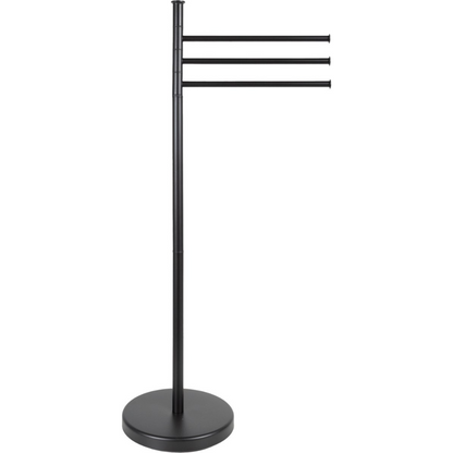 Eleganca Freestanding towel rack Black