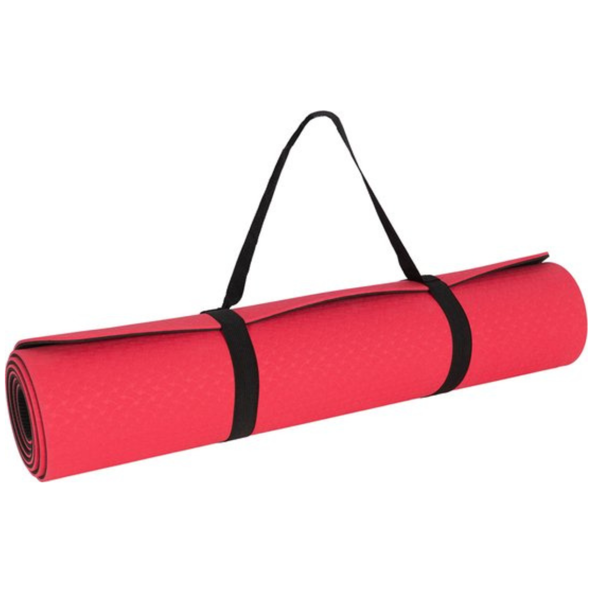 New Sports Fitness mat - Yogamat - Sportmat met anti-slip - Roze - Zwart