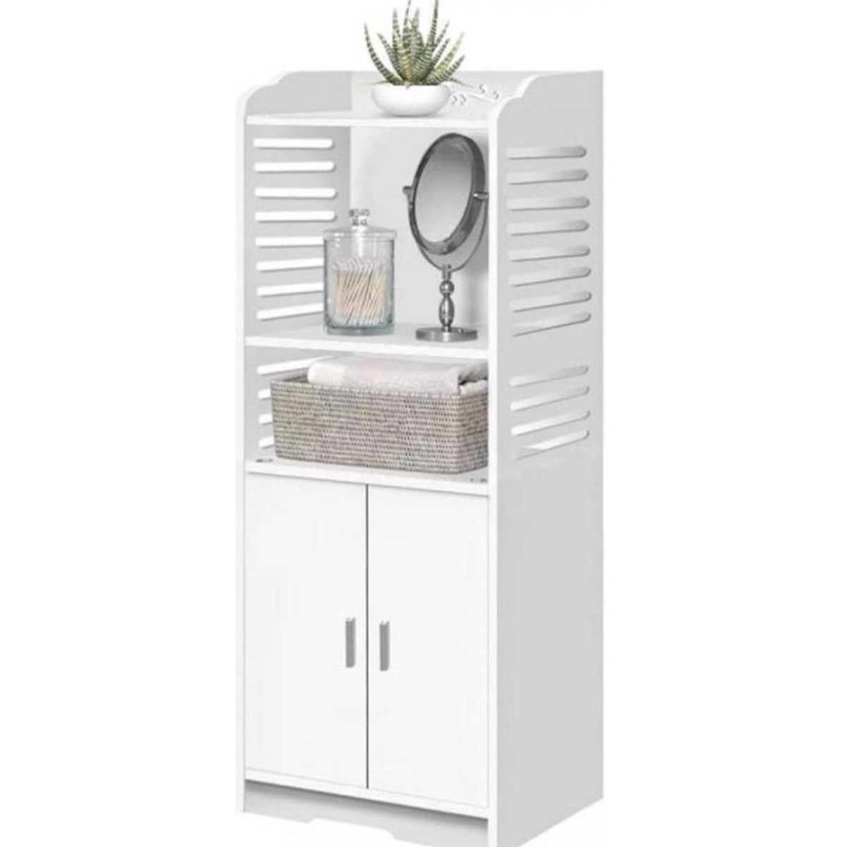 EASTWALL Bathroom cabinet - Bathroom furniture - White - 100 x 40 x 30 cm