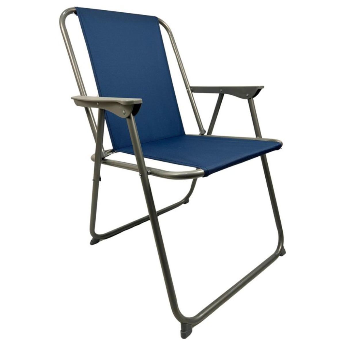 EASTWALL Opvouwbare Kampeerstoel - Campingstoel - Klapstoel - Visstoel - Blauw
