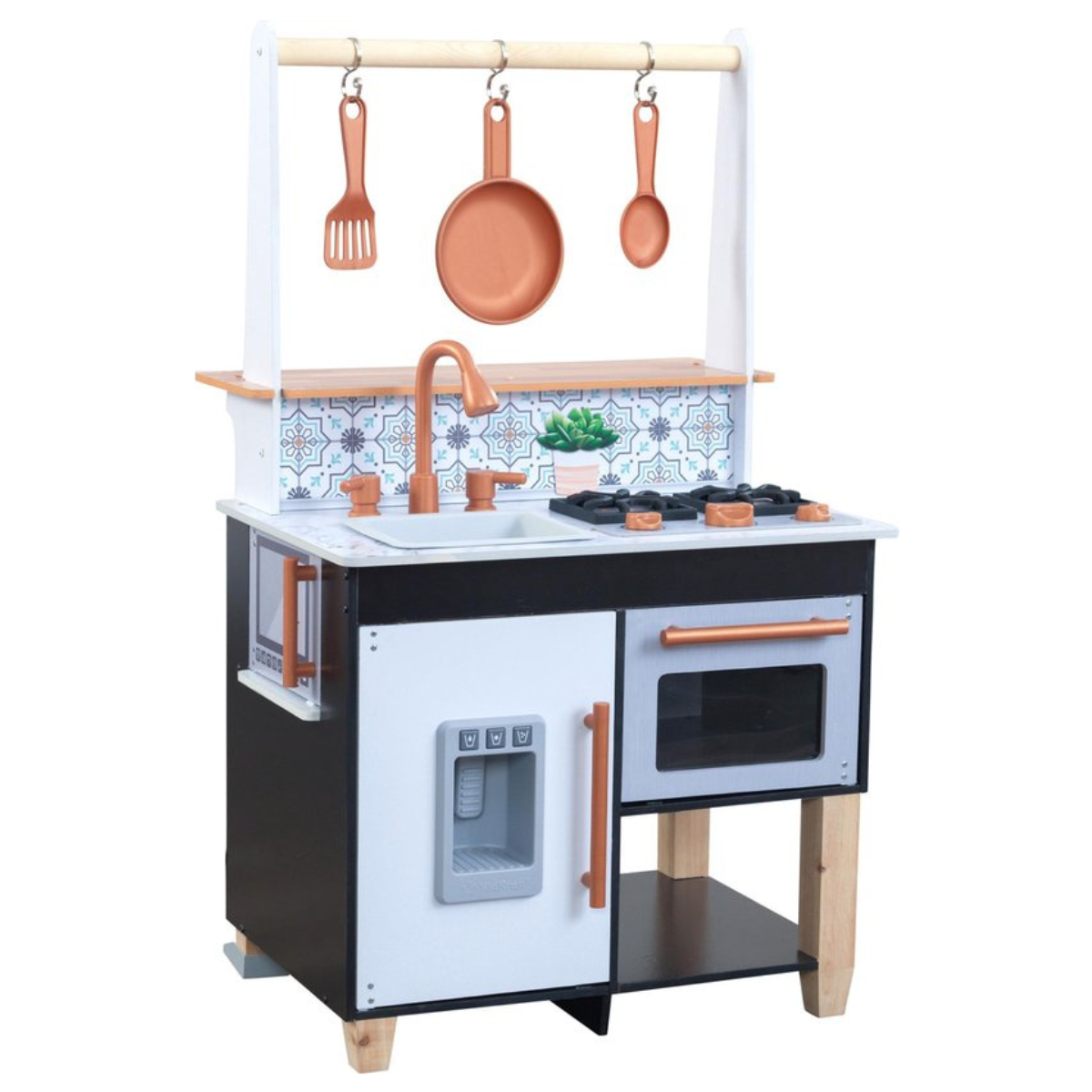 KidKraft Kinderkeuken - Speelgoedkeuken - Speelkeuken - Zwart / Blauw