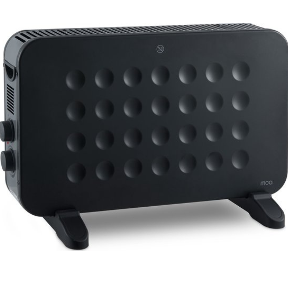 MOA Convector Kachel - Portable Heater - Elektrische heater - Zwart