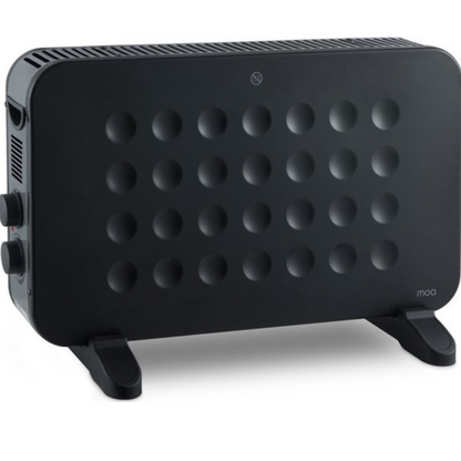 MOA Convector Kachel - Portable Heater - Elektrische heater - Zwart