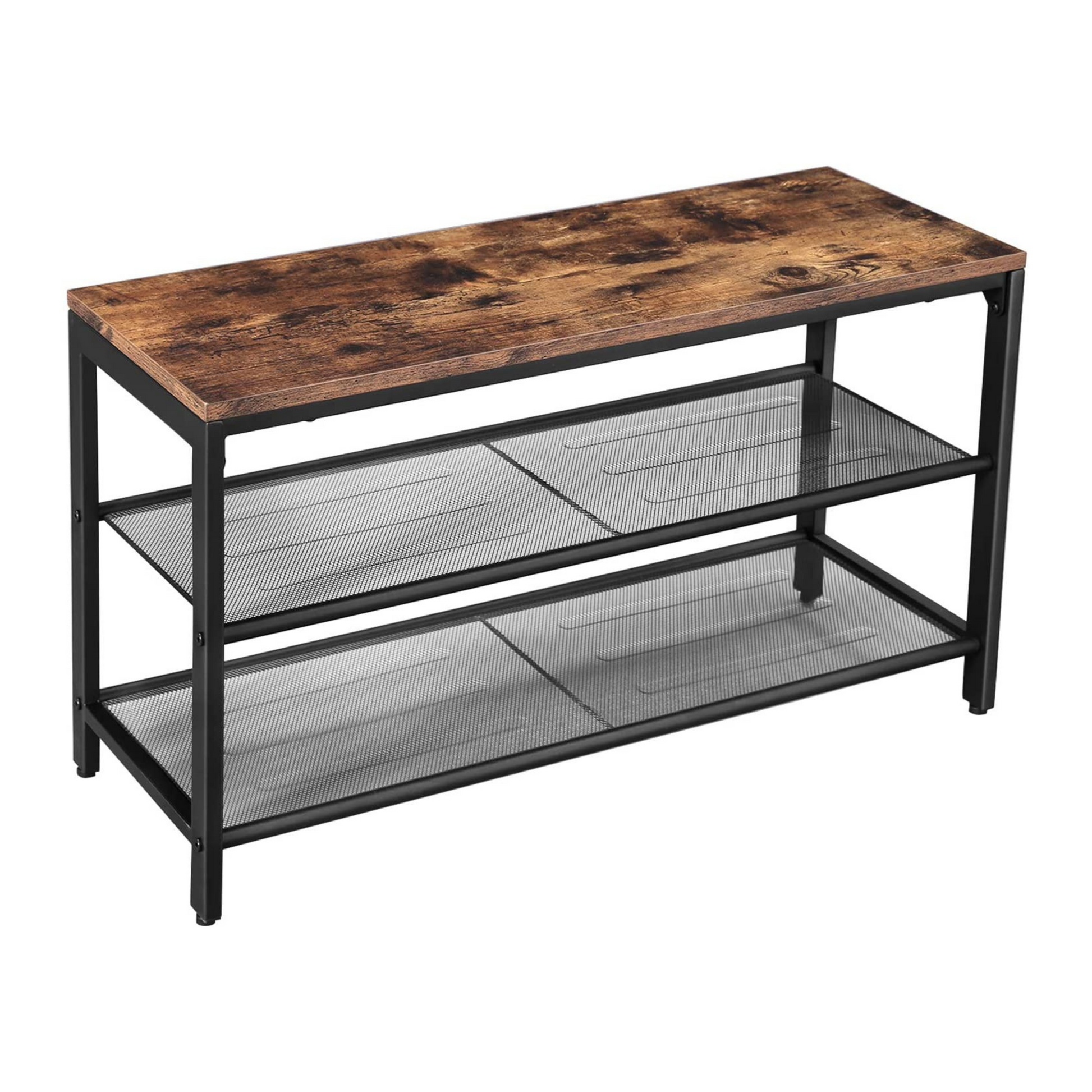 Nancy's Camarate Schoenenkast - Schoenenrek - Schoenenbank - Bruin - ± 80 x 30 x 45 cm