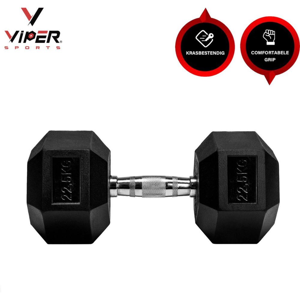 Viper Sports Iron Black 22.5 kg Dumbbell 1 piece