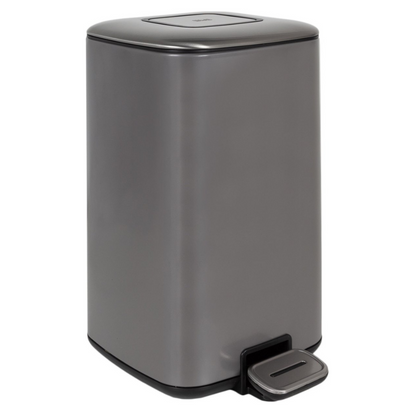 EKO Regent pedal bin 12 Liters Platinum