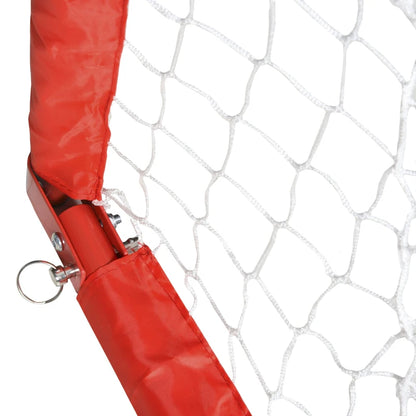 Nancy's Bolognola Minivoetbaldoelen - Voetbal Goal - Set van 2 - Opvouwbaar - Rood - ± 90 x 35 x 60 cm
