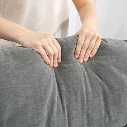 Nancy's Ischia Massagestoel - Relaxfauteuil - Massage & warmte - Volledig verstelbaar - Grijs