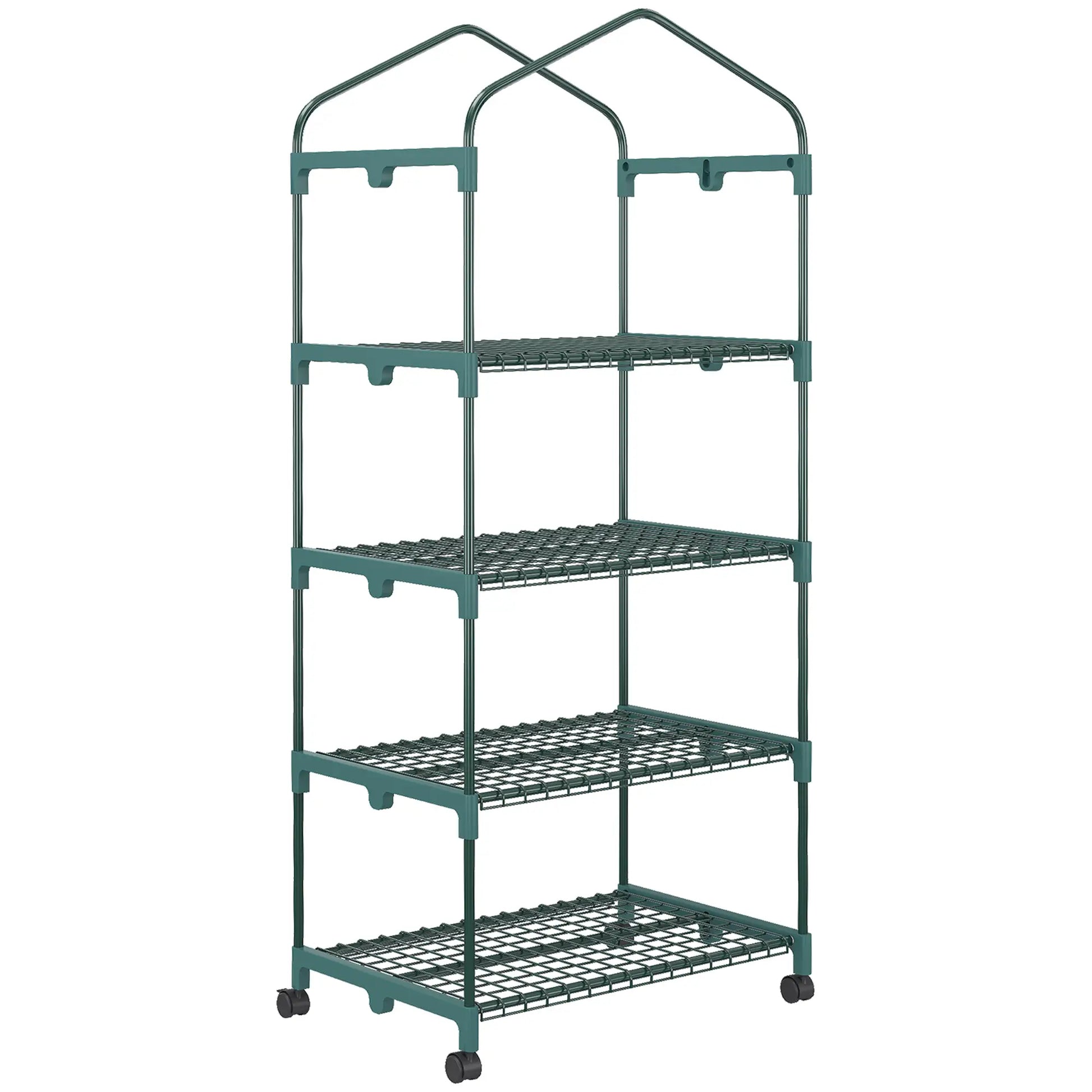 Nancy's Paredes Foliekas - Broeikas - Minikas - Plantenkas - Plantenrek - Groen - ± 70 x 50 x 165 cm