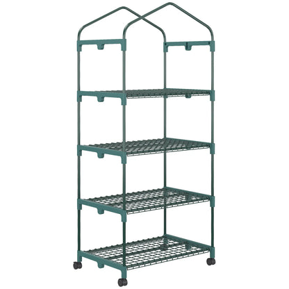 Nancy's Paredes Foliekas - Broeikas - Minikas - Plantenkas - Plantenrek - Groen - ± 70 x 50 x 165 cm