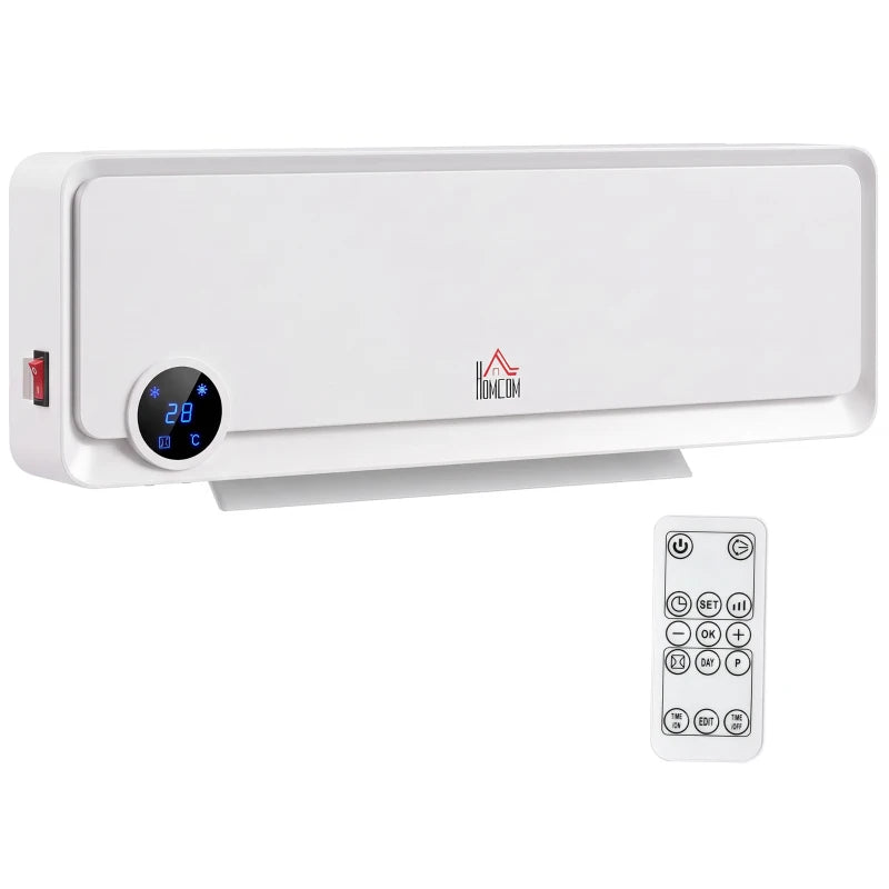 Nancy's Vallecrosia Kachel - Wandverwarming - Verwarmingsventilator - Keramische ruimteverwarming - Wit