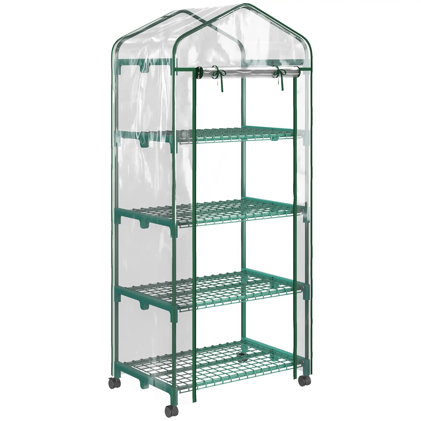 Nancy's Penafiel Foliekas - Broeikas - Kweekkas - Plantenkas - Minikas - Tuinkas - Transparant - ± 70 x 50 x 165 cm