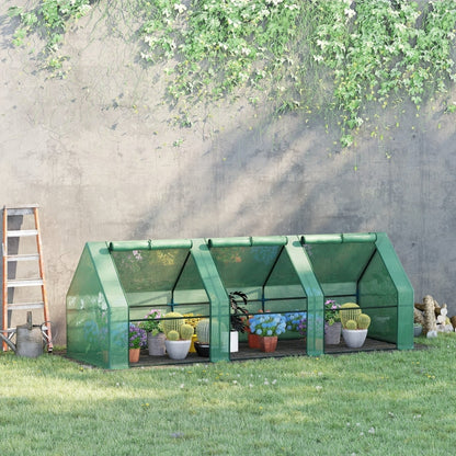 Nancy's Jarrow Garden Greenhouse - Growing Greenhouse - Plant Greenhouse - 270 x 90 x 90 cm