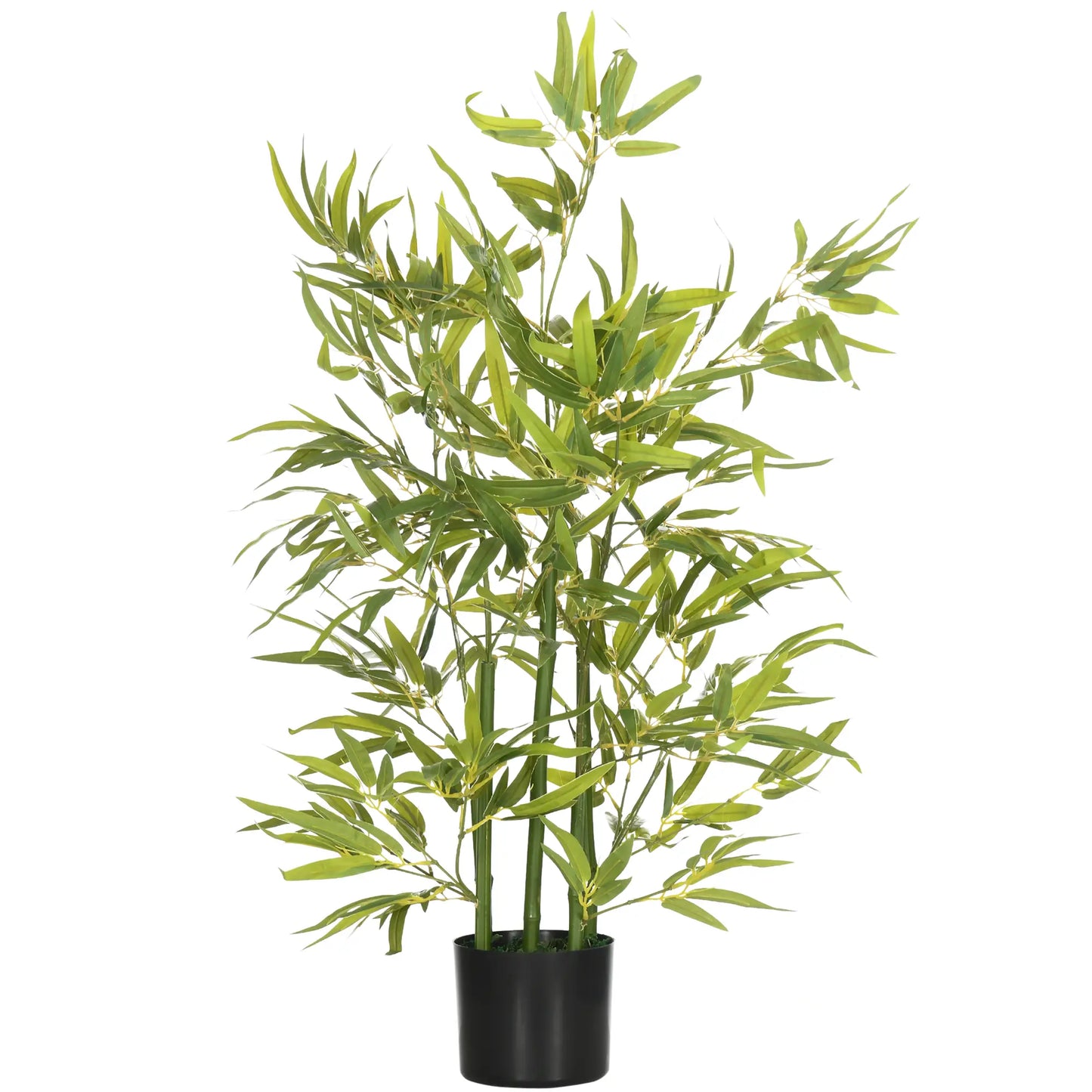 Nancy's Fiumalbo Kunstplant - Kunstboom - Kunst Bamboe - Groen - 90 cm hoog