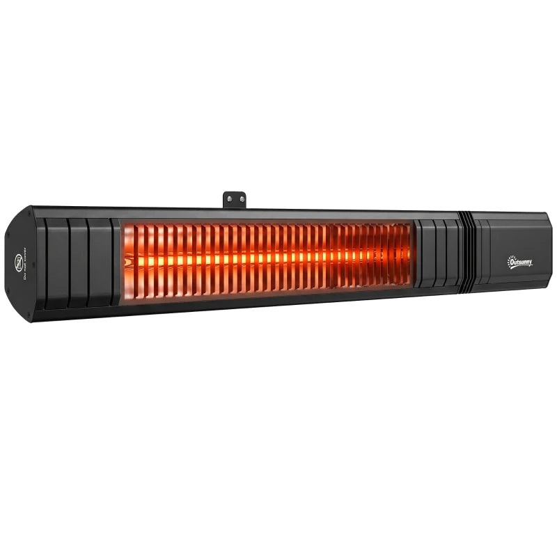 Nancy's Treglio Terrasverwarming - Terras Verwarmer - Infraroodverwarmer - 9 Verwarmingsstanden - Timer - Zwart