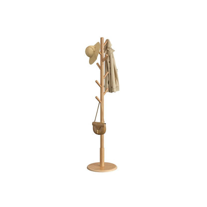Nancy's Osimo Staande Kapstok - Garderobe - Kledingstandaard - Natuurlijk Hout - ± 170 cm Hoog