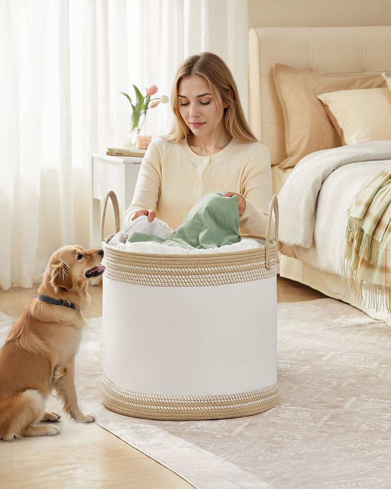 Nancy's Erice Wasmand - Wasbox - Camel Bruin - 90 Liter