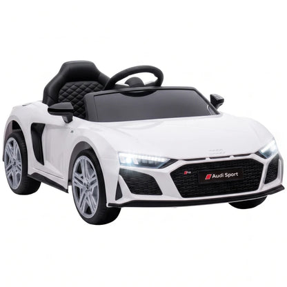 Nancy's Tonfano Elektrische auto voor kinderen - Kinderauto - Audi R8 voor kinderen - Wit