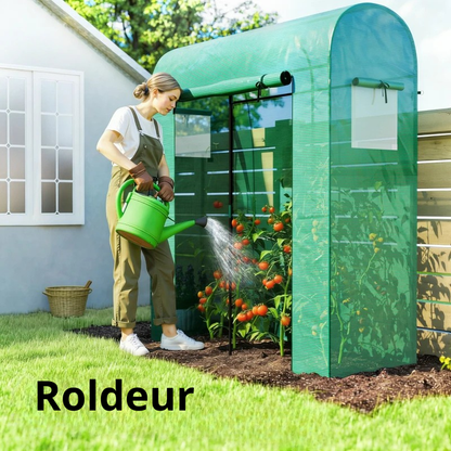 Nancy's Poffabro Kweekkas - Tuinkas - Plantenkas - Waterdicht - UV-Bestendig - Groen - ± 170 x 70 x 200 cm