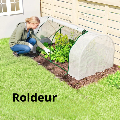 Nancy's Popoli Kweekkas - Tuinkas - Plantenkas - Tomatenkas - Groen / Wit - 200 x 100 x 80 cm