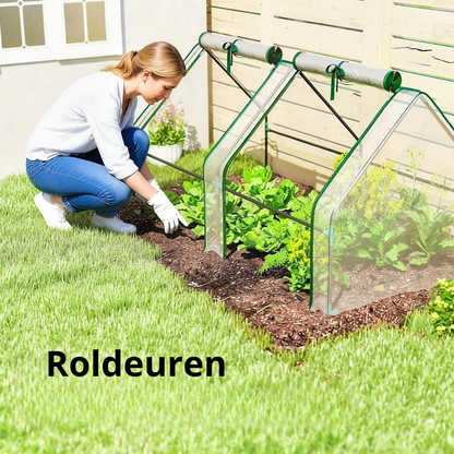 Nancy's Plesio Plantenkas - Tuinkas - Kweekkas - Draagbare kas - Transparant - 180 x 90 x 90 cm