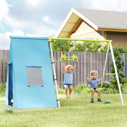 Nancy's Dozza Speeltoestel - Kinderschommel - Speelset - Speeltent - ± 280 x 180 x 180 cm