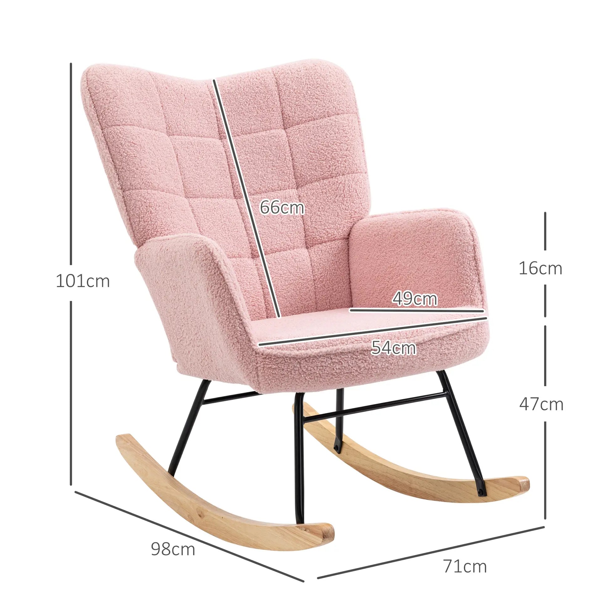 Nancy's Malcesine Schommelstoel - Relaxstoel - Relaxfauteuil - Beige Nancy's Malcesine Schommelstoel - Relaxstoel - Relaxfauteuil - Beige