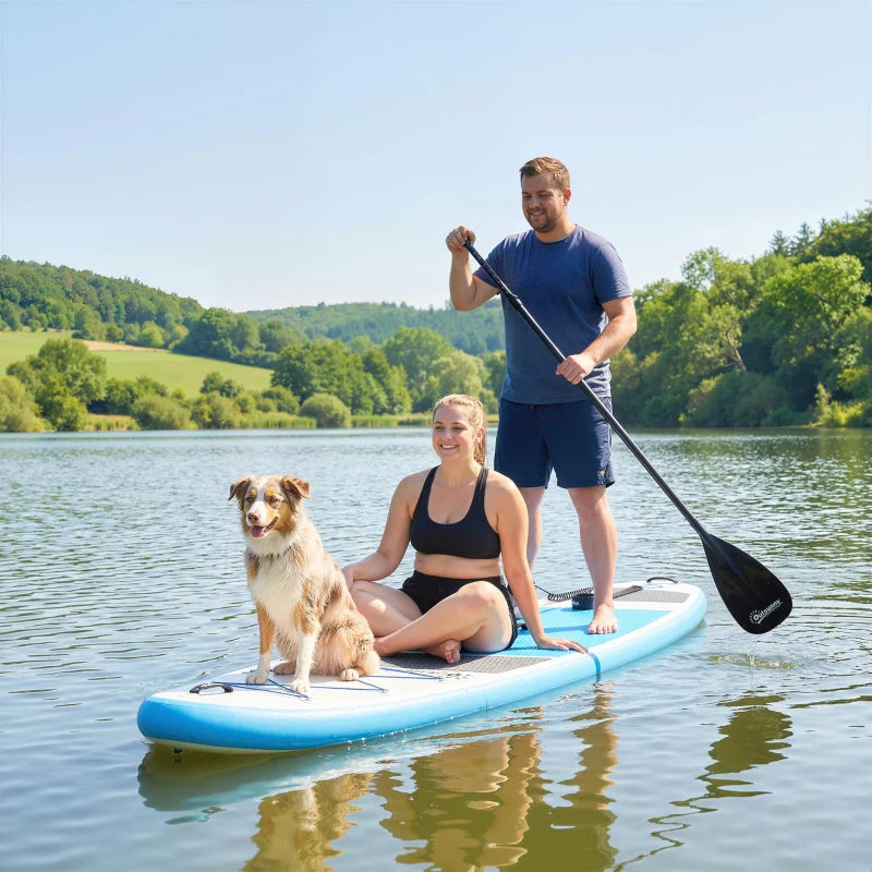 Nancy's Puntone Stand-Up SUP board - Kajak Board - Paddle Board - Blauw - ± 320 x 80 x 15 cm