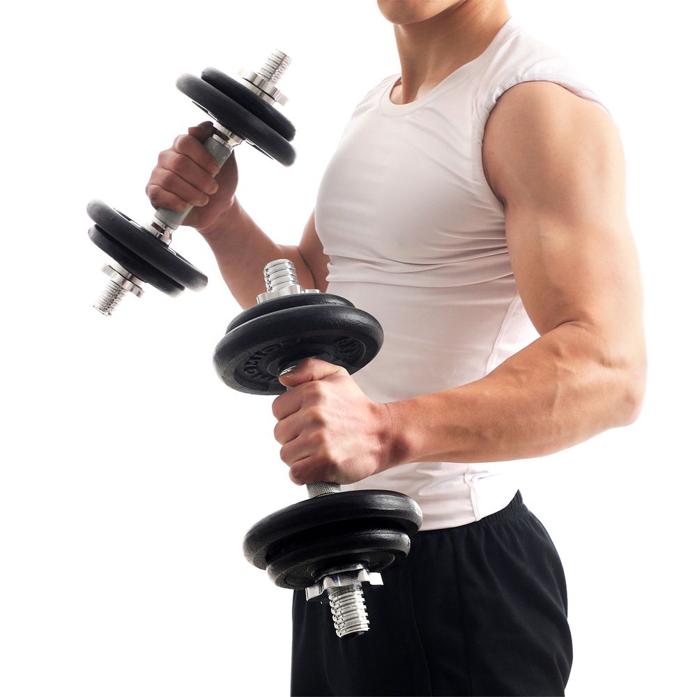 Nancy's Bowne Halterset - Dumbbell Set - Gewichten - Halterschijven - Halterstang -