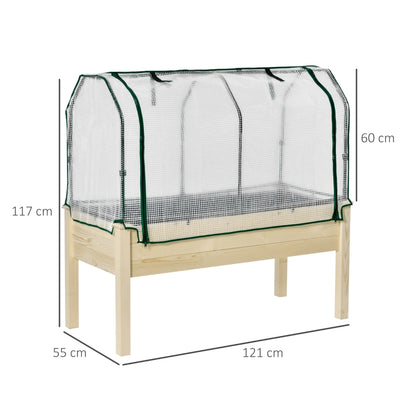 Nancy's Badalona Garden Greenhouse - Plant Greenhouse - Keekkas - ± 120 x 55 x 120 cm