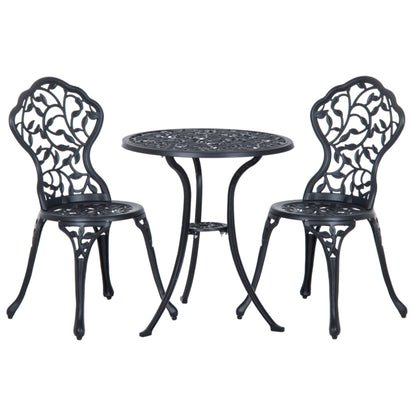 Nancy's Bisou Bistroset - Tuinset - Balkon set - Zwart