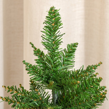 Nancy's First Fall Kerstboom - Groen - Pvc, Linnen, Cement - Ø44 x 60H cm; Aantal tips: 70.