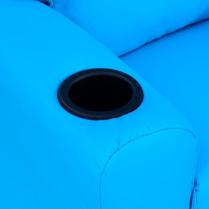 Nancy's Nono Kinderfauteuil - Kinderstoel - Kinderbank - Verstelbare Rugleuning - Blauw