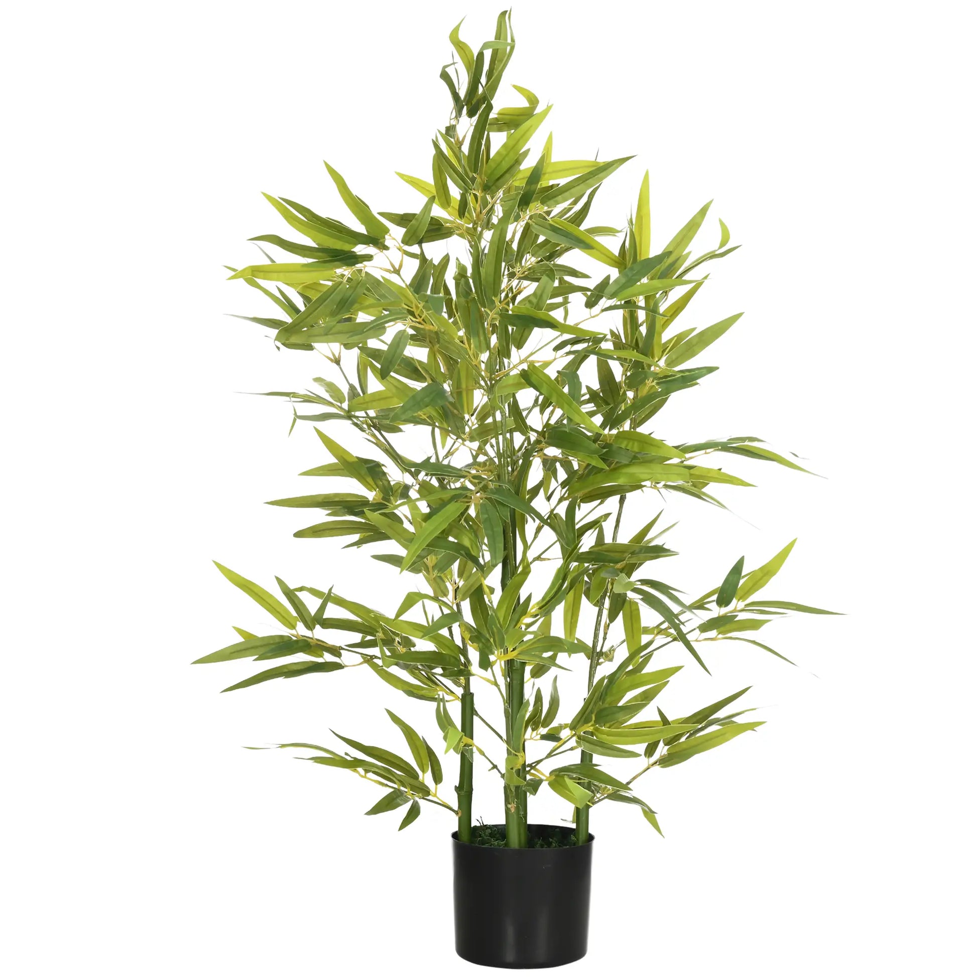 Nancy's Fiumalbo Kunstplant - Kunstboom - Kunst Bamboe - Groen - 90 cm hoog