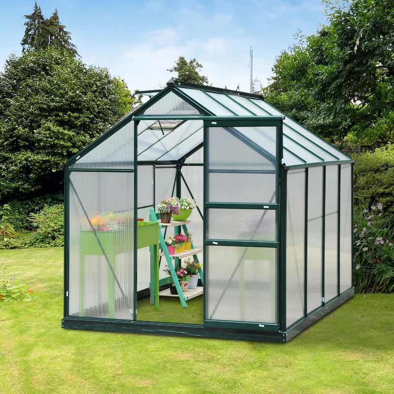 Nancy's Godim Tuinkas - Kweekkas - Plantenkas - Groen - ± 190 x 250 x 200 cm