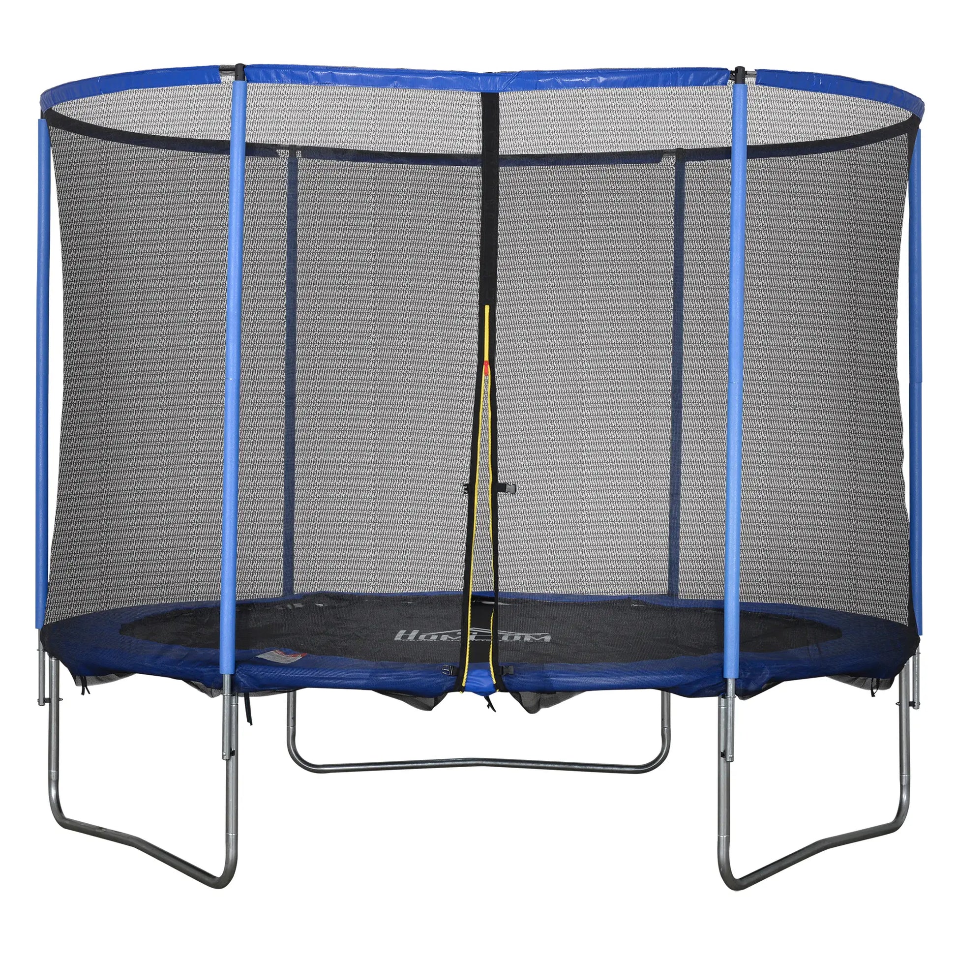 Nancy's Canosio Grote Trampoline met Veiligheidsnet - Blauw / Zwart - Ø 305 cm