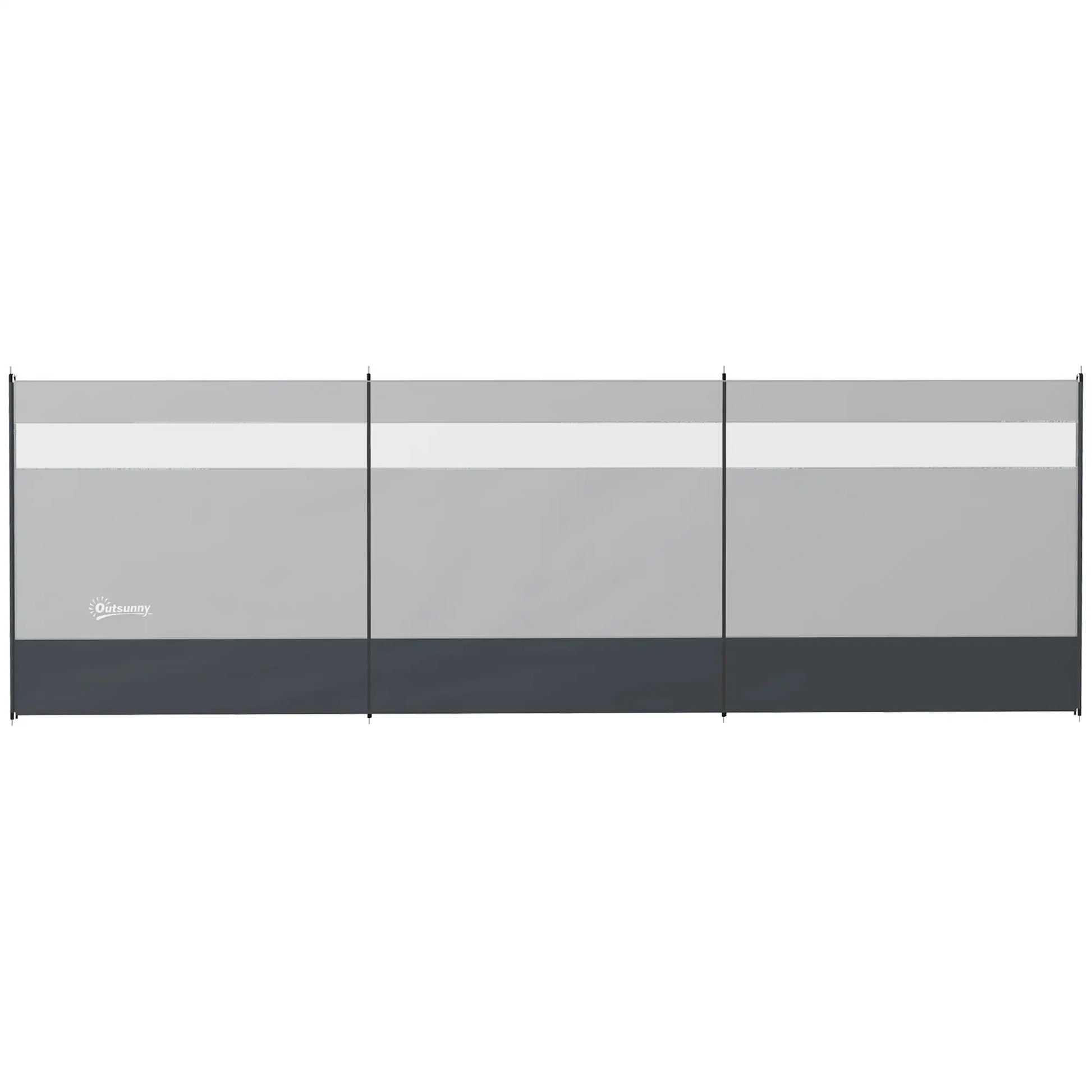 Nancy's Civezzano Windscherm - Privacyscherm - Grijs - 440 x 140 cm