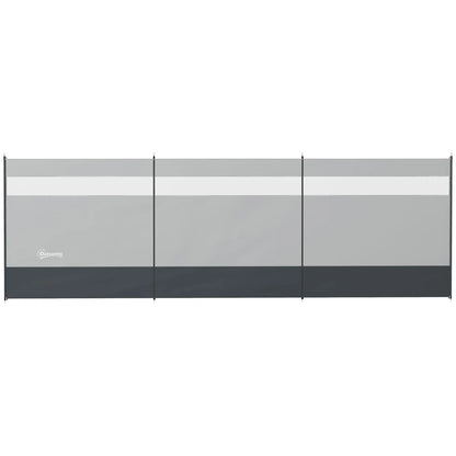 Nancy's Civezzano Windscherm - Privacyscherm - Grijs - 440 x 140 cm