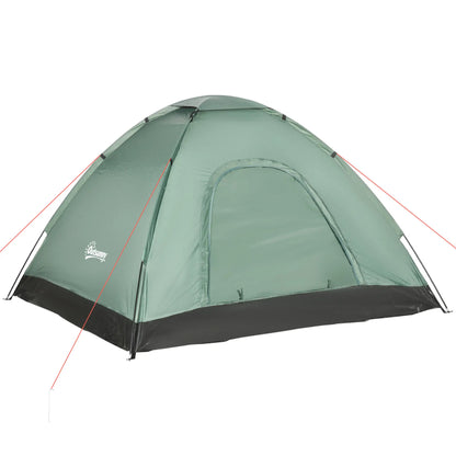 Nancy's Gattico Kampeertent - Campingtent - 2-Persoons - Groen - ± 205 x 185 x 120 cm