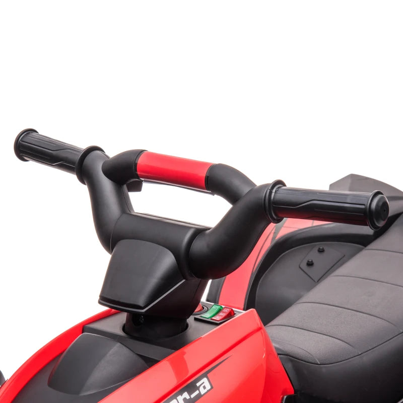 Nancy's Xavi Elektrische Quad voor Kinderen - Kinderquad - Kinderquadbike - Muziek / Licht - Rood / Zwart